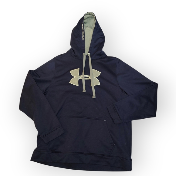 Under Armour Other - Under Armour Navy and Cream Sweatshirt